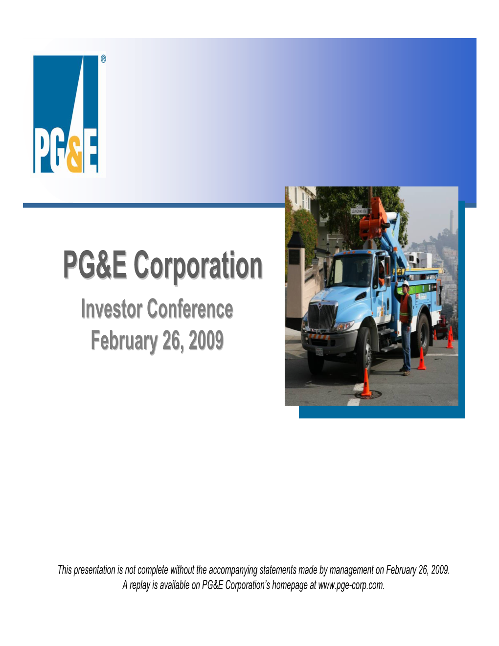 PG&E Corporation