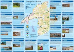 Cylchdeithiau Gwynedd Gwynedd Circular Walks Wales Coast Path