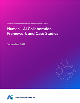 Human - AI Collaboration Framework and Case Studies