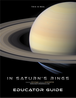 In Saturn's Rings Educator Guide
