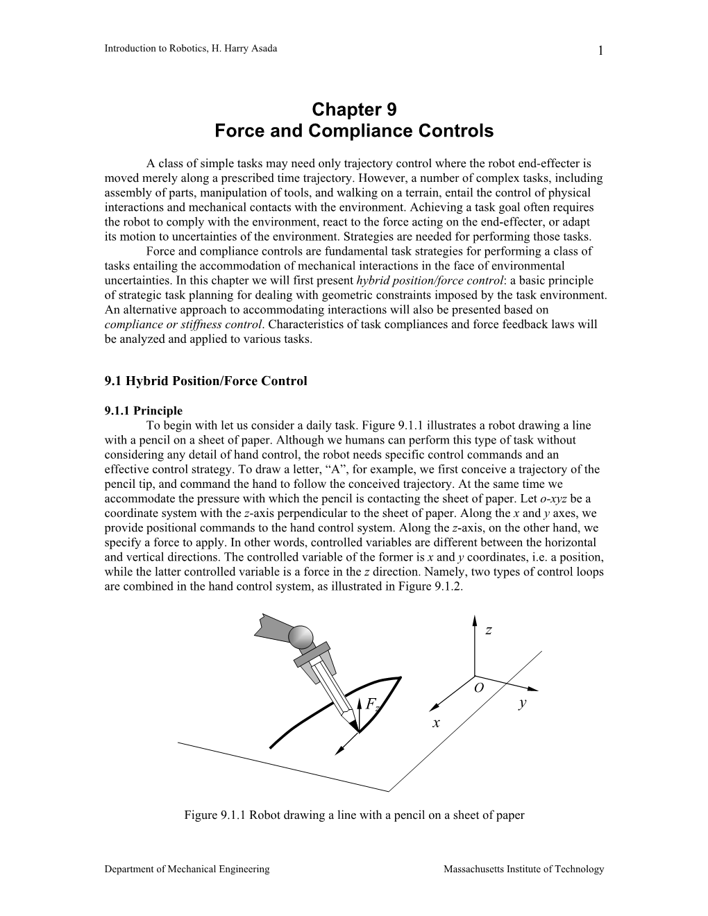 Chapter 9 Force and Compliance Controls