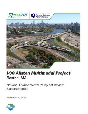 I-90 Allston Scoping Report 11-6-19