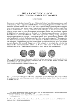 The A, B, C of the Classical Series of Coins Under Tincomarus