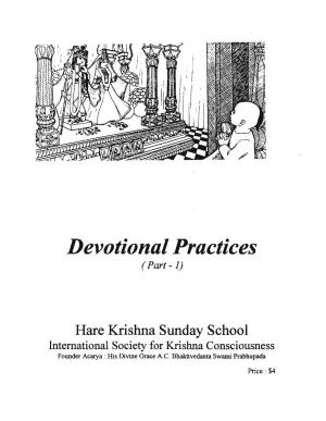 Devotional Practices (Part -1)