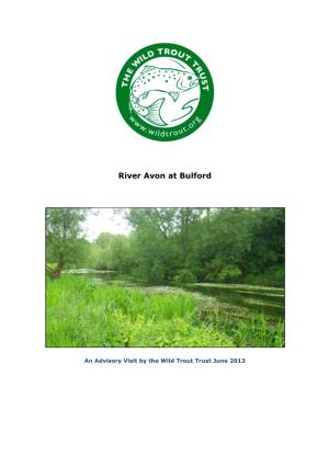 River Avon at Bulford