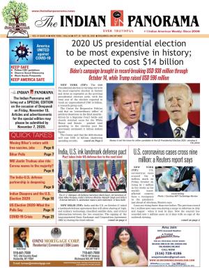 2020 US Presidential Election to Be Most