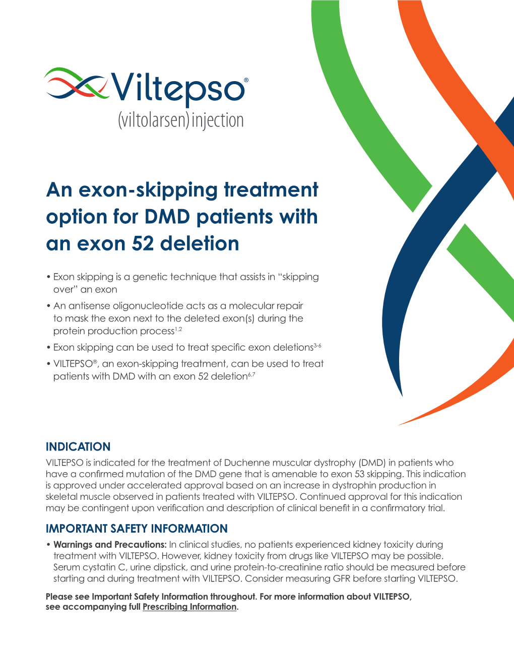 An Exon-Skipping Treatment Option for DMD Patients with an Exon 52 Deletion