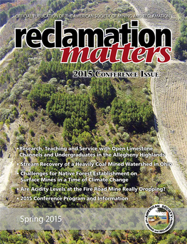 Reclamation Matters Contents Is Published By: DEL Communications Inc