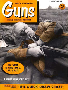 GUNS Magazine June 1959