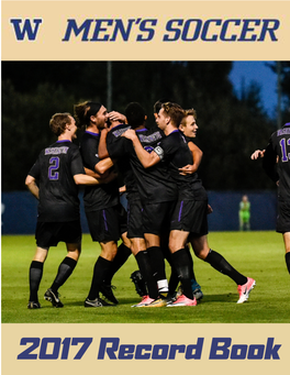 Men's Soccer 2016 Record Book