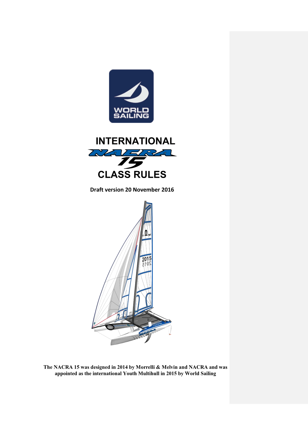 International Class Rules