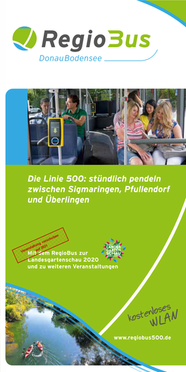 Die Linie 500: Stündlich Pendeln Zwischen Sigmaringen, Pfullendorf Und Überlingen