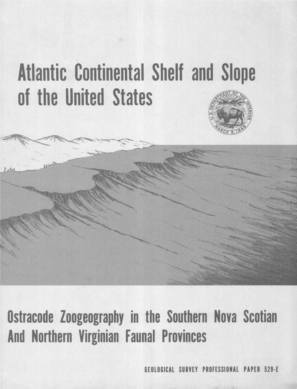 Atlantic Continental Shelf and Slope of the United States