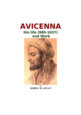 AVICENNA His Life (980-1037) and Work
