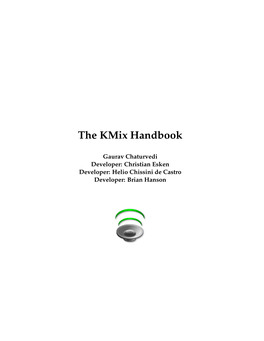 The Kmix Handbook