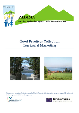 Collection of Good Practices on Territorial Marketing