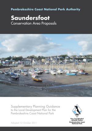 Saundersfoot Proposals Layout 1 18/10/2011 10:31 Page 1