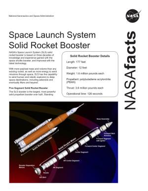 Solid Rocket Booster Improvements 14 Four-Engine Jumbo Commercial Airliners