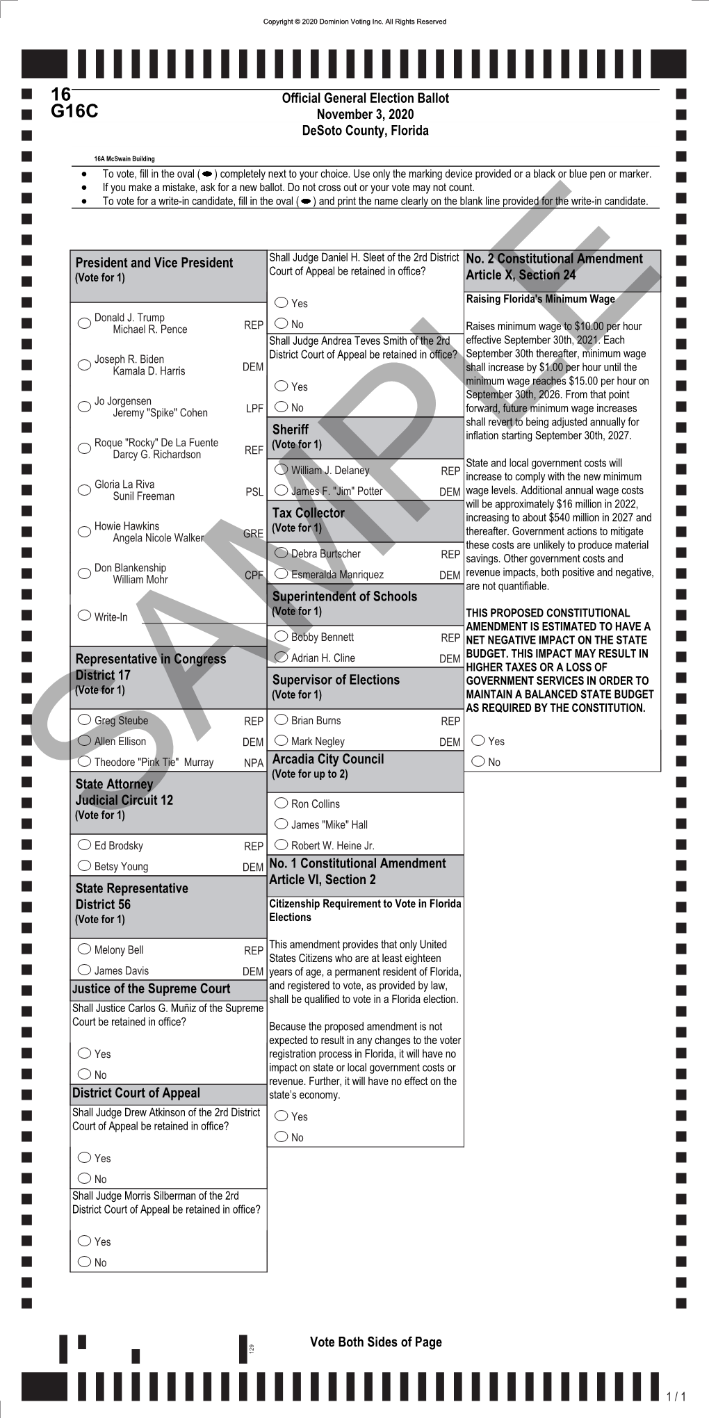 English Ballot