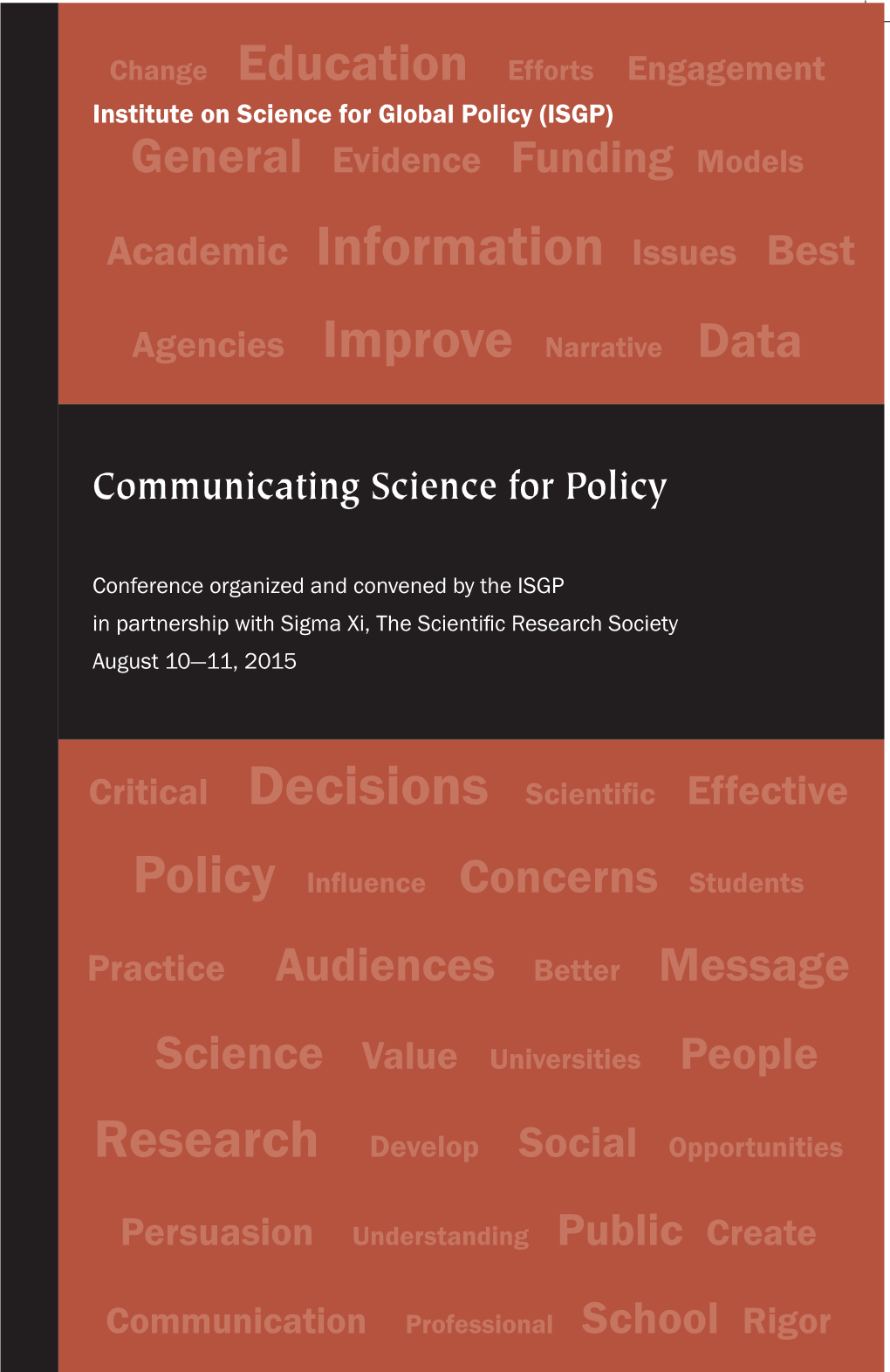 ISGP Communicating Science for Policy.Pdf