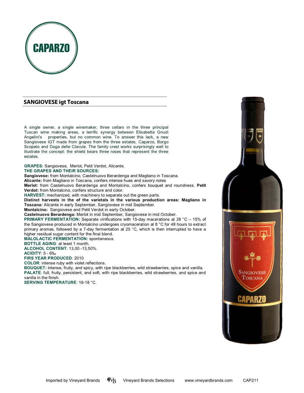 Caparzo Sangiovese