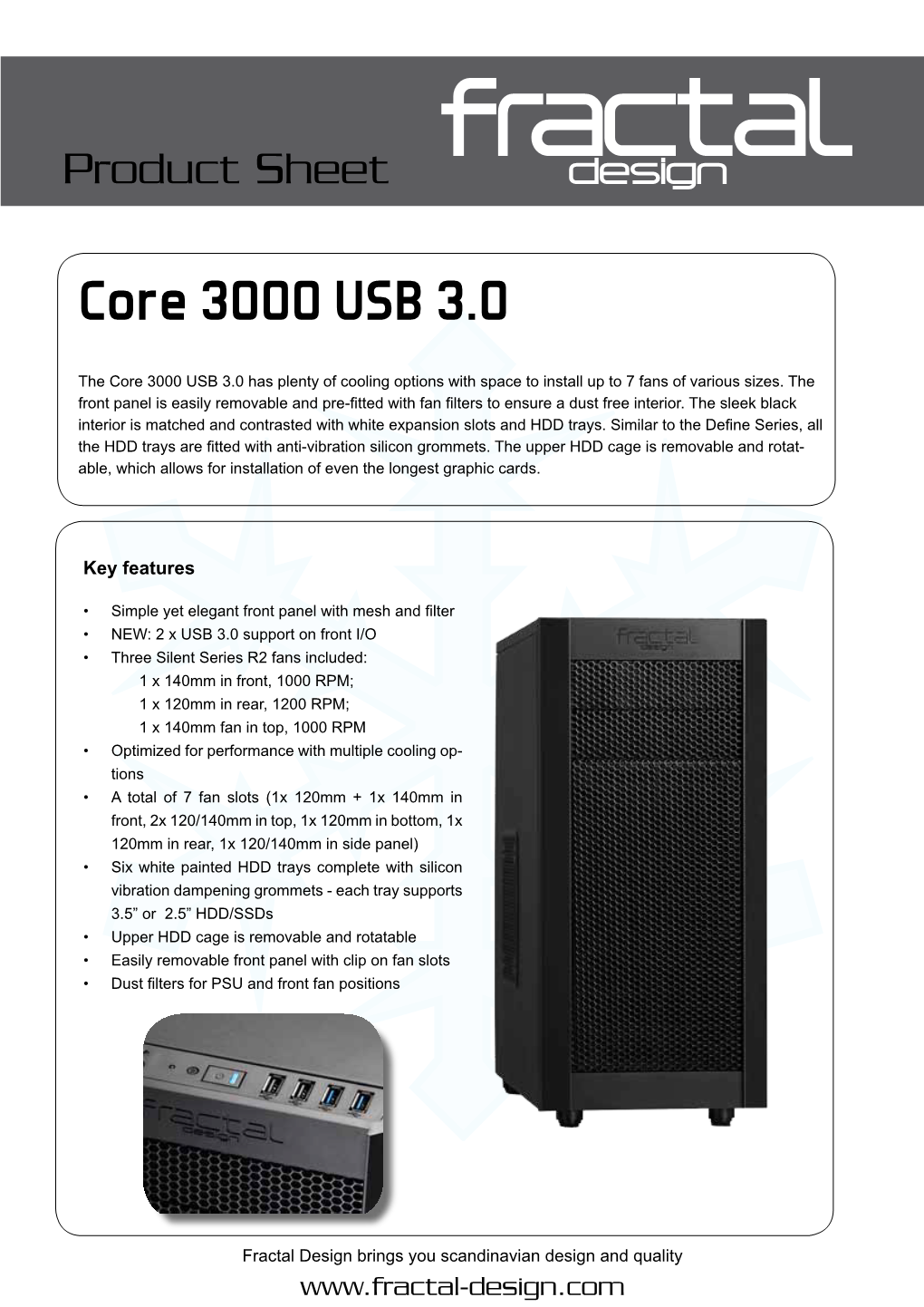 Core 3000 USB 3.0