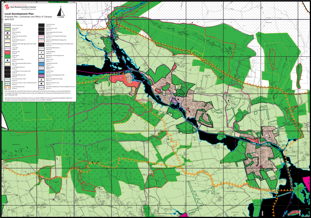 Proposed Plan: Lennoxtown and Milton of Campsie April 2015