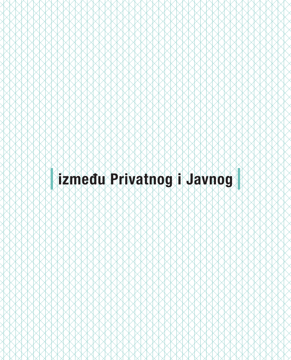 Između Privatnog I Javnog Između