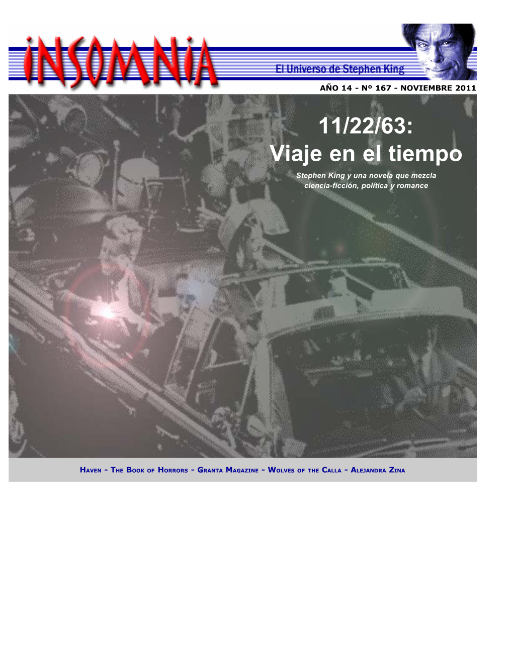 11/22/63: Viaje En El Tiempo Stephen King Y Una Novela Que Mezcla Ciencia-Ficción, Política Y Romance