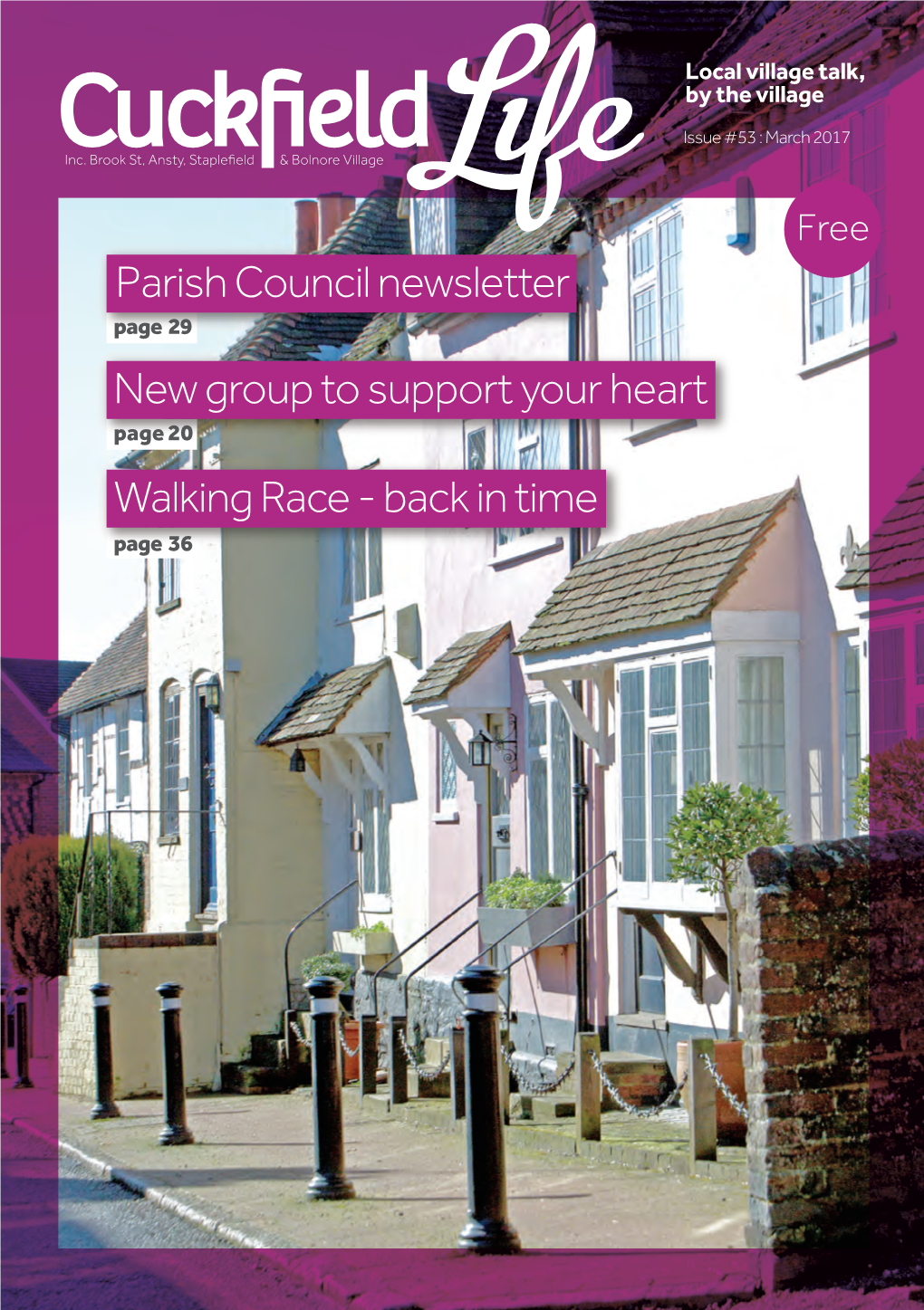 Parish Council Newsletter New Group to Support Your Heart Walking Race