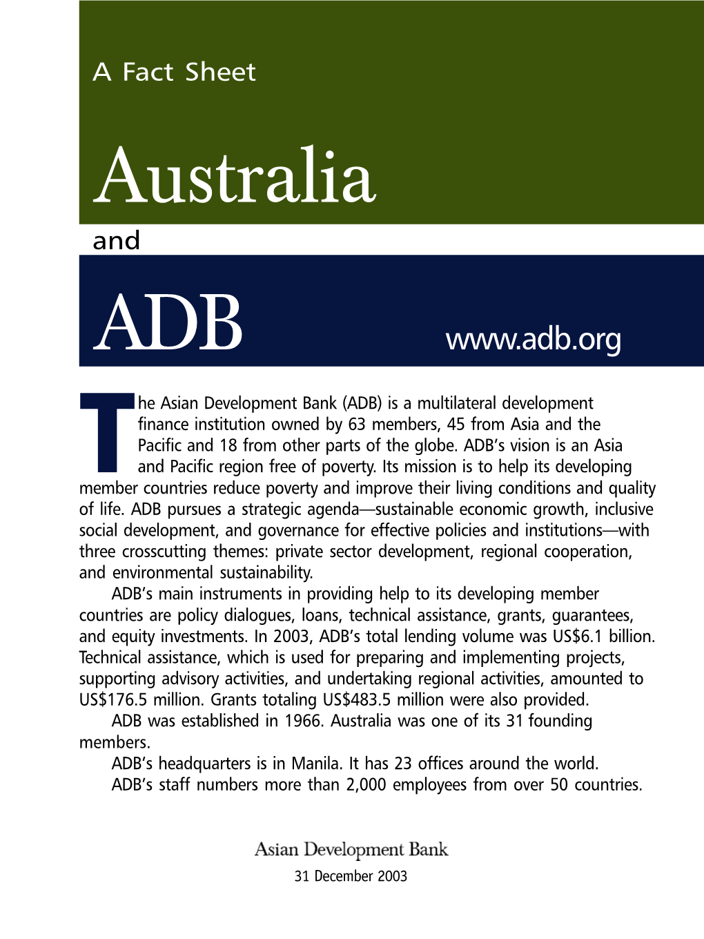 ADB Australia