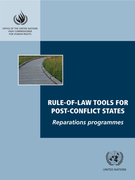 Rule of Law Tools for Post-Conflict States