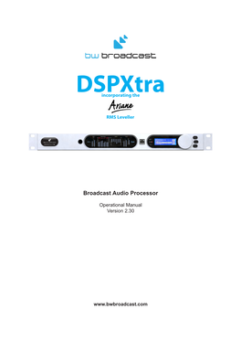 Introduction to the Dspxtra-FM