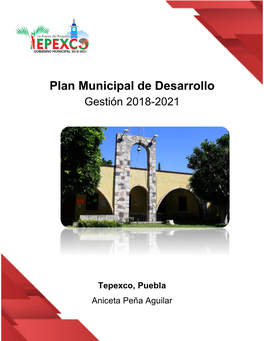 Plan Municipal De Desarrollo Gestión 2018-2021