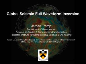 Global Seismic Full Waveform Inversion