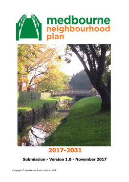 Medbourne Neighbourhood Plan V1.0