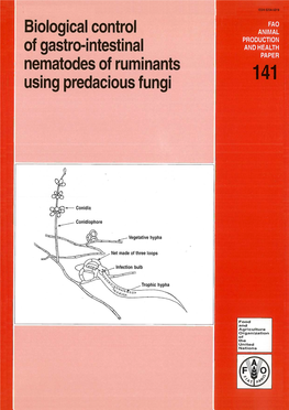 Biological Control of Gastro-Intestinal Nematodes of Ruminants Using Predacious Fungi, 1998 (E)