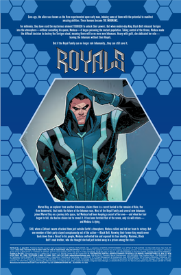 Marvel Boy, an Explorer from Another Dimension, Claims There Is a Secret Buried in the Remains of Hala, the Kree Homeworld, That Holds the Future of the Inhuman Race