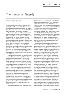 The Hungarian Tragedy