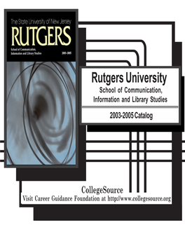 Rutgers University School of Communication, Information, And