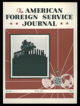 The Foreign Service Journal, June 1939