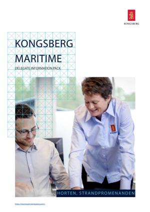 Kongsberg Maritime Training Logo