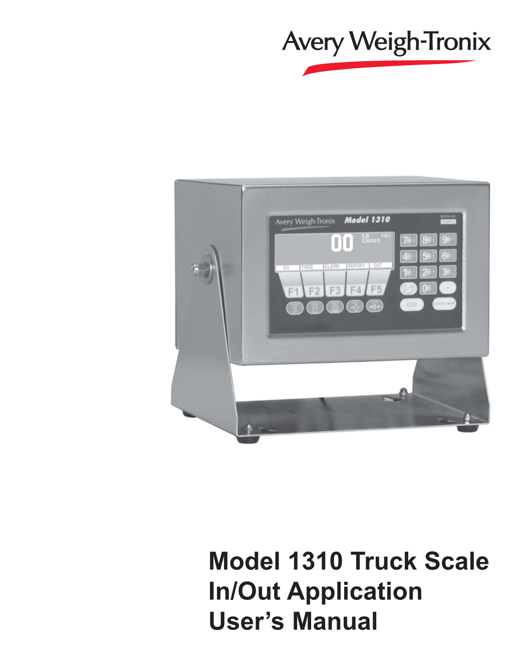 Model 1310 Truck Scale In/Out Application User's Manual