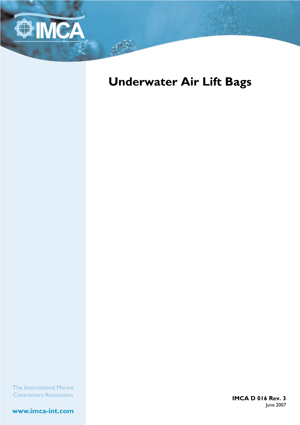 Underwater Air Lift Bags