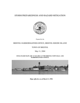 Storm Preparedness and Hazard Mitigation