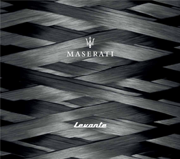 Ebrochure-Maserati-Levante-En.Pdf