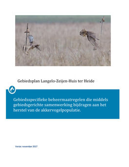 Gebiedsplan Langelo-Zeijen-Huis Ter Heide