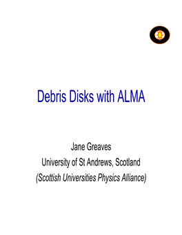 Debris Disks with ALMA