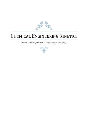 Chemical Engineering Kinetics