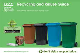 Recycling and Refuse Guide